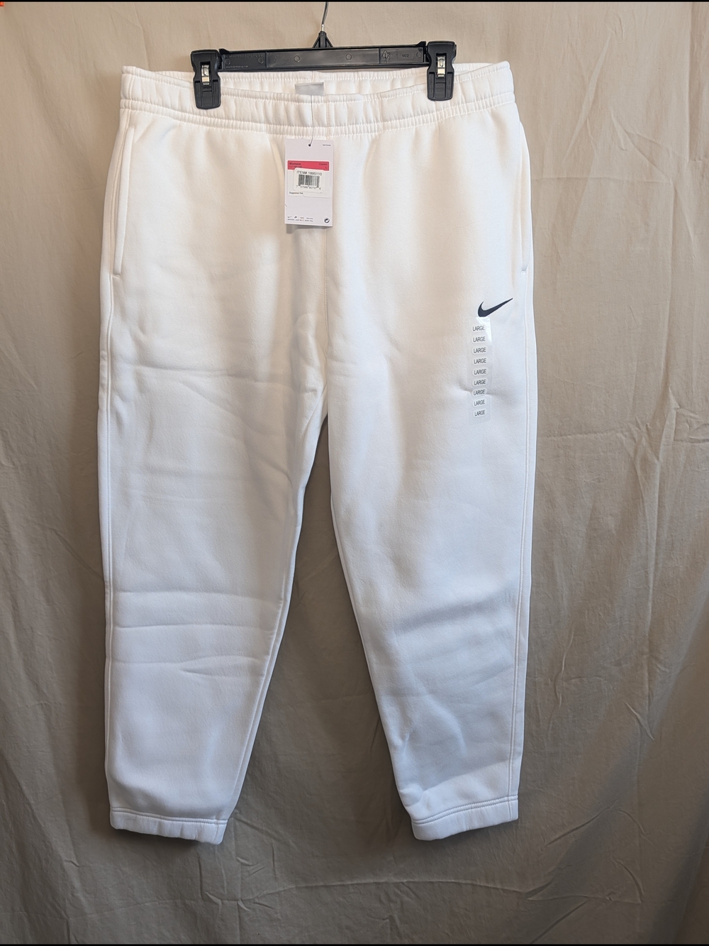 Nike Women's Club Fleece Jogger in White